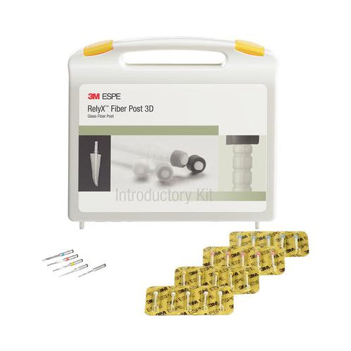 3M ESPE 56957 RelyX 3D Glass Fiber Endodontic Post Intro Kit 3M ESPE 56957 RelyX 3D Glass Fiber Endodontic Post Intro Kit